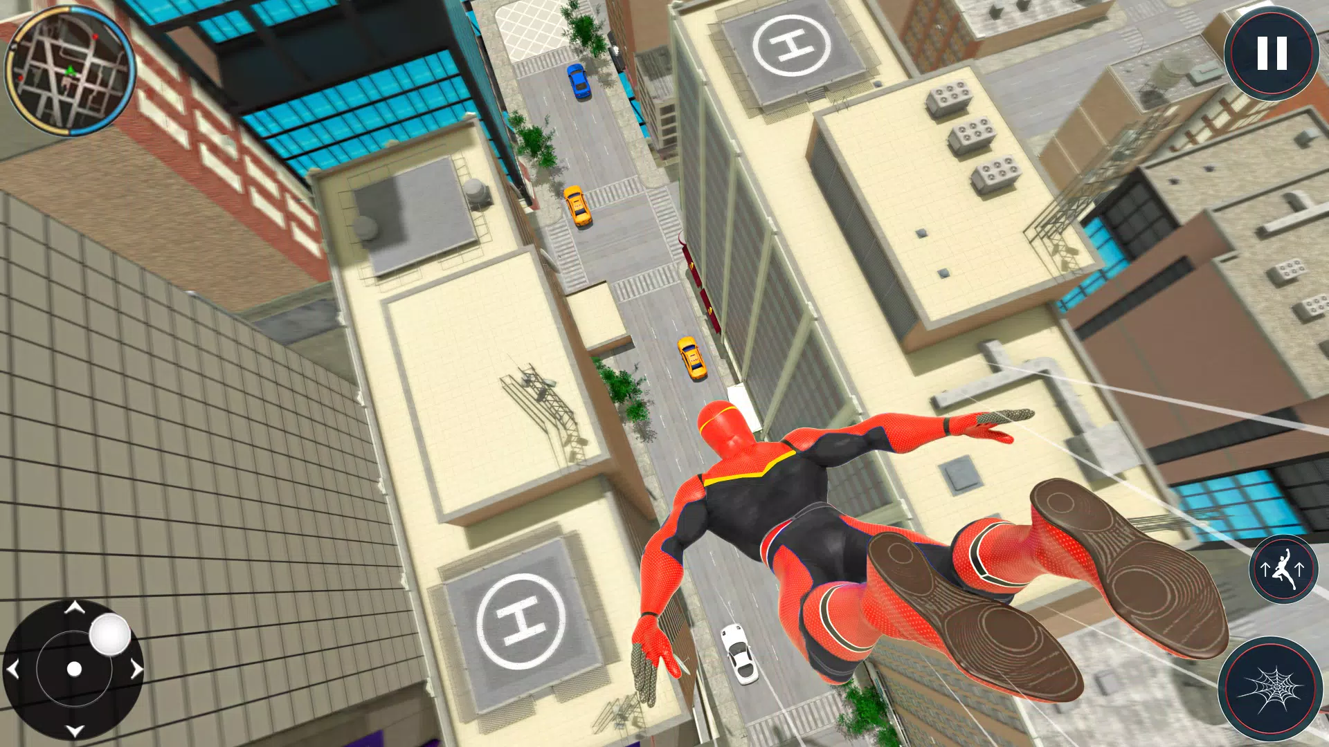 Spider Fighting Man Hero Games Скриншот 3