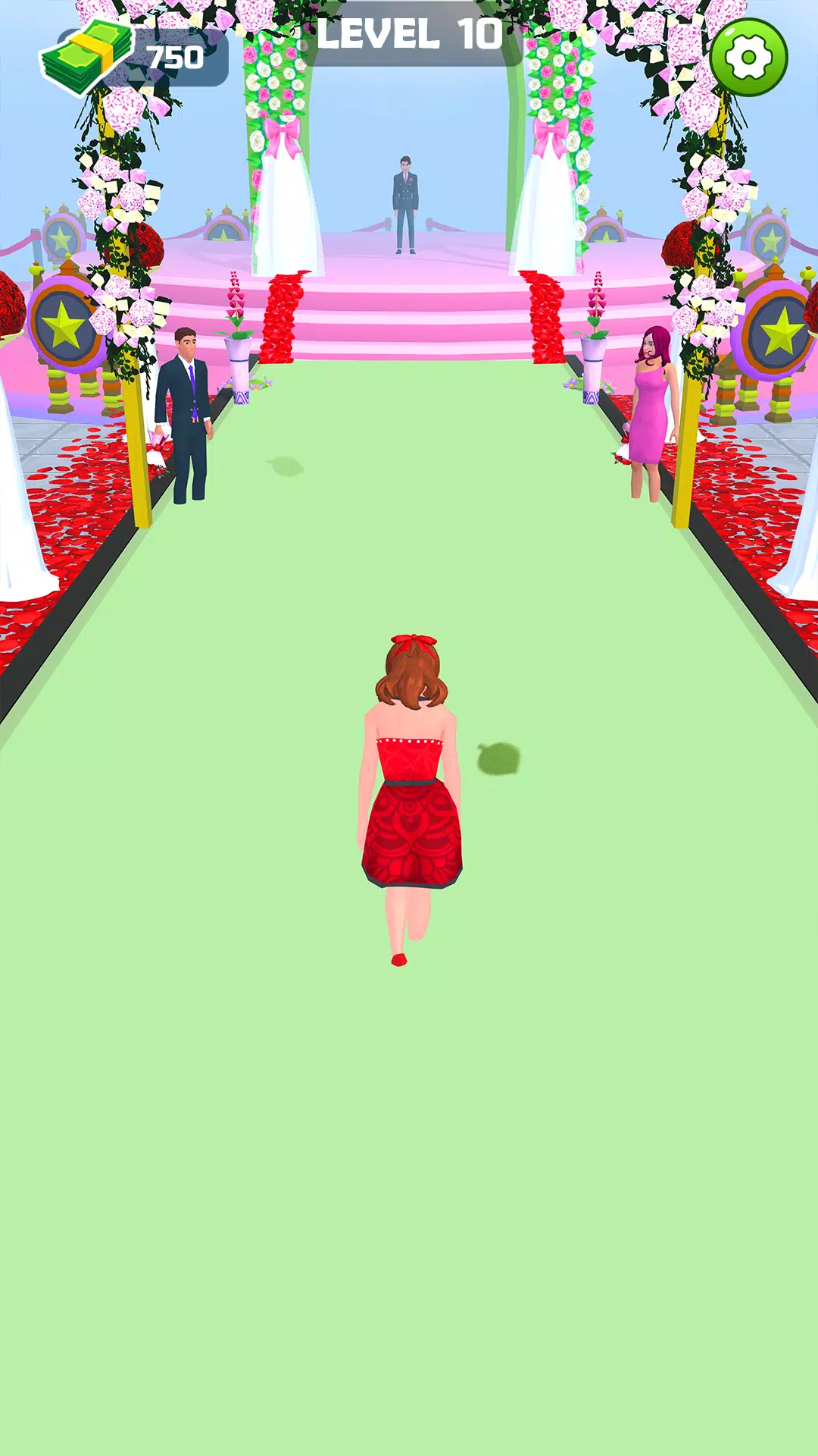 Build a Fashion Queen Run Game Tangkapan skrin 1