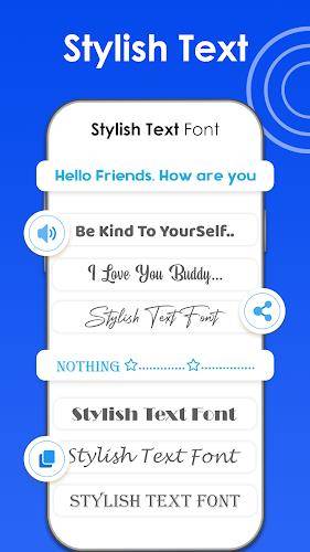 Fonts Keyboard : Stylish Font 螢幕截圖 1