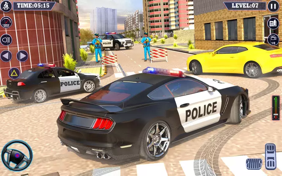 Police Car Driving Games 3D Tangkapan skrin 3