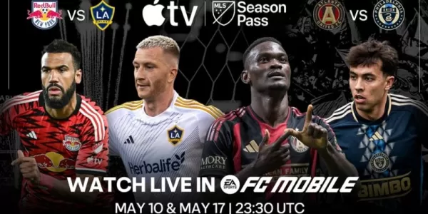 「EA Sports FC Mobile To Streame Select MLSマッチ」