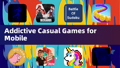 Verslavende casual games voor mobiel