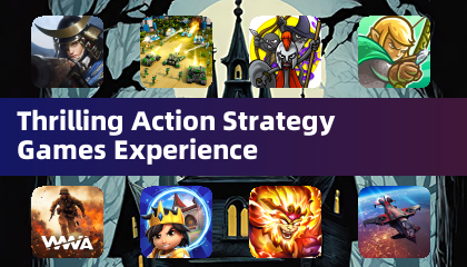 Experiencia de Juegos de Estrategia y Acción Emocionantes