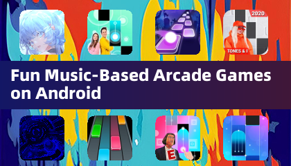 在Android上有趣的基於音樂的街機遊戲