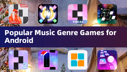 Beliebte Musikgenre-Spiele für Android
