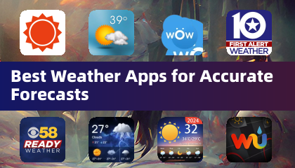 Mejores aplicaciones de clima para pronósticos precisos