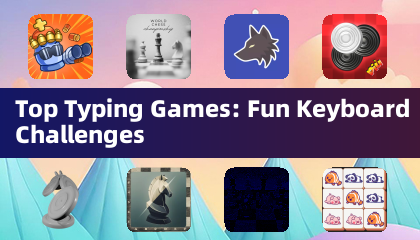 최고의 타이핑 게임: 재미있는 키보드 챌린지
