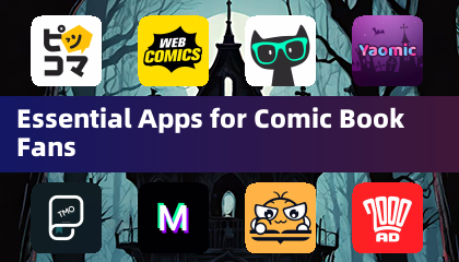 Applications essentielles pour les fans de bandes dessinées