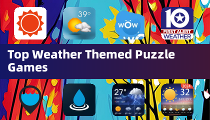 Melhores Jogos de Quebra-Cabeça com Tema Meteorológico