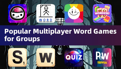 Jogos de Palavras Multijogador Populares para Grupos