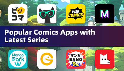 Aplicativos Populares de Quadrinhos com as Últimas Séries