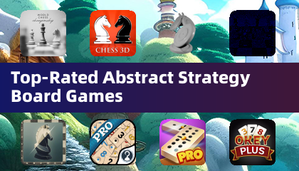 Jogos de Tabuleiro de Estratégia Abstrata Mais Bem Avaliados