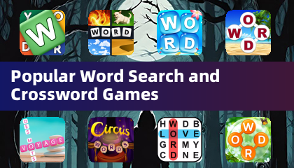 Jogos Populares de Caça-Palavras e Palavras Cruzadas