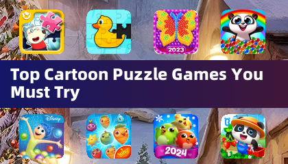 你必须尝试的顶级卡通益智游戏