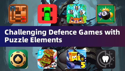 Challenging Defence Games with Puzzle Elements