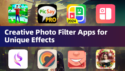 Kreative Photo-Filter-Apps für einzigartige Effekte