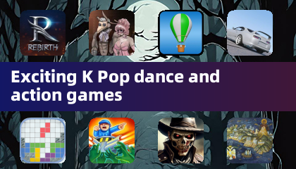 Возбуждающие игры K Pop танцы и экшен