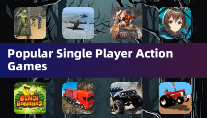 Популярные игры для одного игрока в жанре экшн