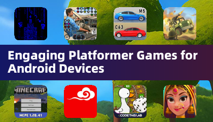 Интерактивные платформеры для устройств на базе Android