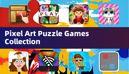 Сборник игр пиксель-арта: головоломки