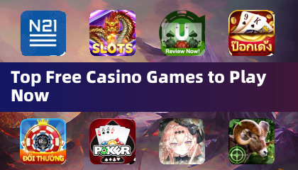 Лучшие бесплатные игры в казино, которые можно сыграть прямо сейчас